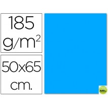 CARTULINA GUARRO AZUL MALDIVAS-50X65 CM -185 GR