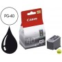 INK-JET CANON IP1200 1300 16002200 MP150 160 170 450 460 JX200 55 NEGRO PG-40