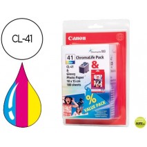 INK-JET CANON IP1200 1300 16002200 MP150 160 170 450 460 JX200 500 TRICOLOR CL-41