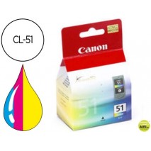 INK-JET CANON IP2200/6210D/ 6220D MP150/170/450 TRICOLOR ALTO RENDIMIENTO CL-51