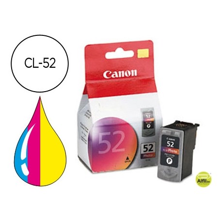 INK-JET CANON IP6210D/6220D PHOTO COLOR CL-52