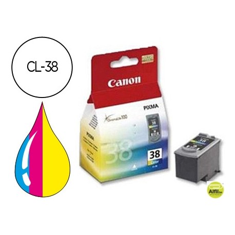 INK-JET CANON IP1800/2500 COLOR CL-38