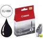 INK-JET CANON IP4200 4300 5200 5200R 5300 6600D 6700D MP500 530 600 800, PRO 9000 -NEGRA CLI-8BK