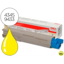 TONER OKI C3300/3400/3450 AMARILLO -1.500 PAG-