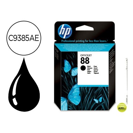 INK-JET HP OFFICEJET 7580/7780OFFICEJET PRO SERIE K550/5400 L7000 N.88 NEGRO 22,8 ML