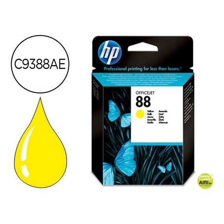 INK-JET HP OFFICEJET 7580/7780OFFICEJET PRO SERIE K550/5400 L7000 N.88 AMARILLO 22,8 ML