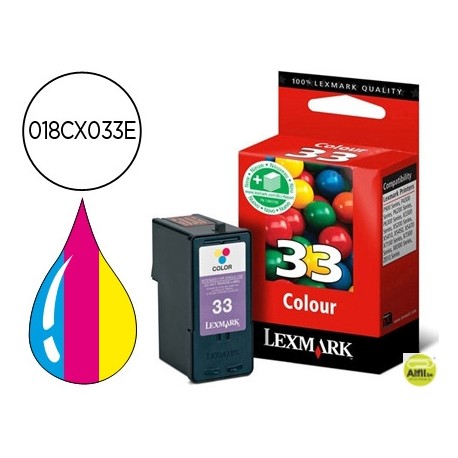 INK-JET LEXMARK Z800 845 P900 4300 6200 6300 MULTIFUNCION X3300 5200 5400 7100 7300 XX8300 N.33