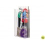 EXPOSITOR MURAL ARCHIVO 2000 METACRILATO 1/3 DIN-A4 TRANSPARENTE 110X45X180 MM UN COMPARTIMIENTO