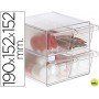 ARCHICUBO ARCHIVO 2000 4 CAJONES ORGANIZADOR MODULAR PLASTICO 190X152X152 MM INCLUYE 2 CLIPS DE SUJE