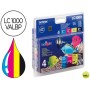 INK-JET BROTHER LC-1000 PACK NEGRO/CIAN/MAGENTA Y AMARILLO