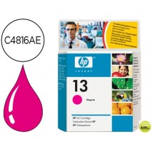 INK-JET HP OFFICEJET 9100/9120/9130 OFFICEJET PRO SERIE K850BUSINESS 1000/2000 MAGENTA N.13 -14ML- -