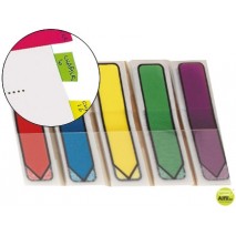BANDERITAS SEPARADORAS FLECHASDISPENSADOR COLORES BRILLANTESPOST-IT INDEX 684ARR1 100 BANDERITAS