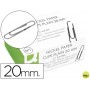 CLIPS NIQUELADOS Q-CONNECT NÌ120 MM CAJA DE 100