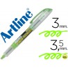 ROTULADOR ARTLINE FLUORESCENTEEK-640 VERDE -PUNTA BISELADA