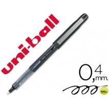 ROTULADOR UNI-BALL LUB-185 NEGRO PUNTA DE AGUJA TINTA LIQUIDA