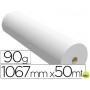 PAPEL REPROGRAFIA NAVIGATOR PARA PLOTTER QUALITY BOBINA 1067X50 MT 90 GRS IMPRESION LINEAS Y COLOR
