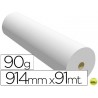 PAPEL REPROGRAFIA NAVIGATOR PARA PLOTTER QUALITY BOBINA 914X91 MT 90 GRS IMPRESION DE LINEAS Y COLOR