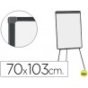 PIZARRA BLANCA Q-CONNECT CON TRIPODE 70X103 CM PARA CONVENCIONES SUPERFICIE LAMINADA MARCO NEGRO