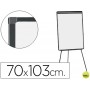 PIZARRA BLANCA Q-CONNECT CON TRIPODE 70X103 CM PARA CONVENCIONES SUPERFICIE LAMINADA MARCO NEGRO