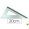 CARTABON Q-CONNECT 20 CM ALUMINIO