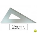 CARTABON Q-CONNECT 25 CM ALUMINIO