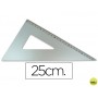 CARTABON Q-CONNECT 25 CM ALUMINIO