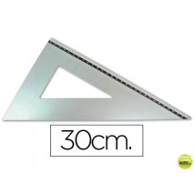 CARTABON Q-CONNECT 30 CM ALUMINIO