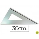 CARTABON Q-CONNECT 30 CM ALUMINIO