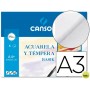 PAPEL ACUARELA BASIK CANSON DIN A3 370 GR PACK DE 6 HOJAS