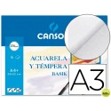PAPEL ACUARELA BASIK CANSON DIN A3 370 GR PACK DE 6 HOJAS