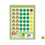 GOMETS ESCOLAR CARAS BOLSA DE 12 HOJAS MR SMILEY