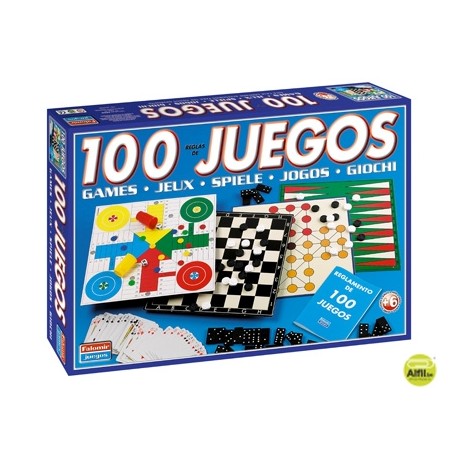 JUEGOS DE MESA FALOMIR -100 JUEGOS REUNIDOS