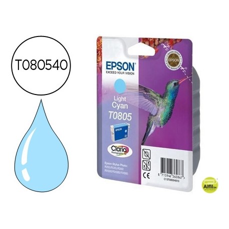 INK-JET EPSON STYLUS PHOTO R265/R360 RX560 CIAN CLARO