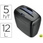 DESTRUCTORA DE DOCUMENTOS FELLOWES P35C CAPACIDAD DE CORTE 5 H