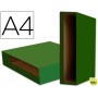 CAJA ARCHIVADOR LIDERPAPEL COLOR SYSTEM A4 VERDE