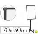 PIZARRA MOVIL Q-CONNECT CON RUEDAS PARA CONFERENCIAS TABLERO LACADO BLANCO APTA PARA ESCRITURA DIREC