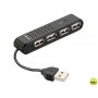 HUB MINI USB 2.0 TRUST HU-4440P 4 PUERTOS