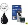 INK-JET BROTHER MFC-5460CN/5860CN NEGRO ALTA CAPACIDAD -900PAG@5%- LC-1000