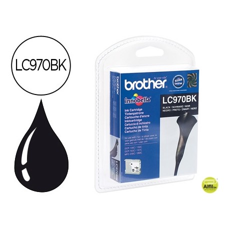INK-JET BROTHER DCP135/150C MFC-235C/260C NEGRO 350PAG@5%