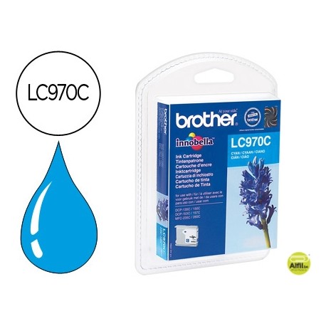 INK-JET BROTHER DCP135/150C MFC-235C/260C CIAN 300 PAG@5%