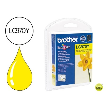 INK-JET BROTHER DCP135/150C MFC-235C/260C AMARILLO 300 PAG@5%