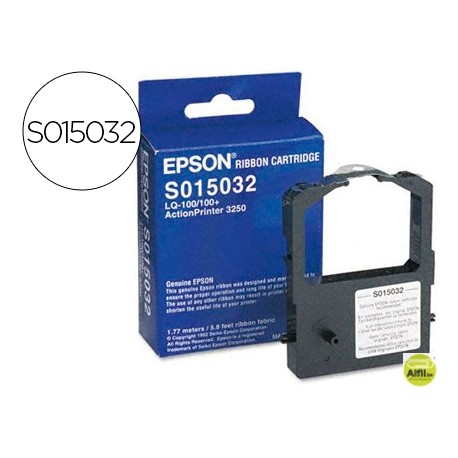 CINTA IMPRESORA EPSON LQ-100/100+ NEGRA