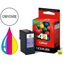 INK-JET LEXMARK Z1520, X4850/6570/9570 TRICOLOR RETORNABLE N.41 -210PAG-