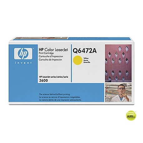 TONER HP LASERJET COLOR 3600 AMARILLO -MAS DE 4.000 PAG-