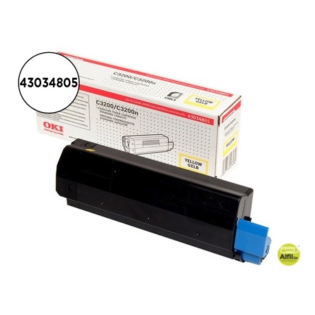 TONER OKI C3200 AMARILLO -1.500 PAG-