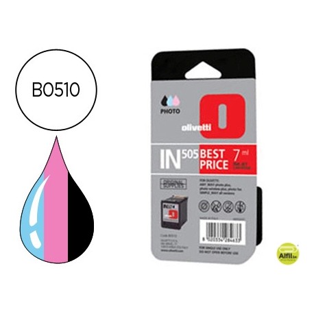 INK-JET OLIVETTI ANY-WAY PHOTOPLUS/PHOTO WIRELESS PLUS/PHOTOFAX/SIMPLE-WAY/BLUETOOTH/WIFI IN505 FOTO