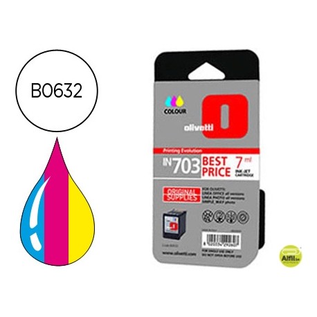 INK-JET OLIVETTI LINEA OFFICE/OFFICE WIFI/PHOTO/SIMPLE WAY PHOTO IN703 COLOR