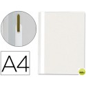 CARPETA DOSSIER FASTENER PLASTICO Q-CONNECT DIN A4 BLANCO