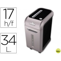 DESTRUCTORA DE DOCUMENTOS FELLOWES SB-99CI CAPACIDAD 17 HOJAS CORTE EN PARTICULAS SAFE SENSE JAM PRO