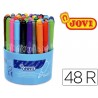 ROTULADOR JOVI MAXI 13 MM BOTE DE 48 UNIDADES 12 COLORES4 UNIDADES DE CADA COLOR.
